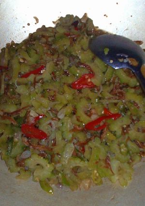 Foto resep Oseng Pare Ikan Teri
