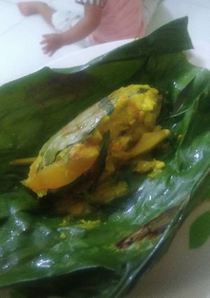 Foto resep Pepes ikan patin balita