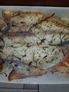 Una foto de Dorada al horno