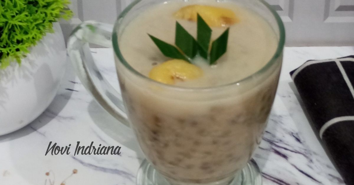 Wedang Kacang Hijau Pisang