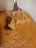 Helado casero de banana y dulce de leche