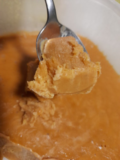 Una foto de Helado casero de banana y dulce de leche
