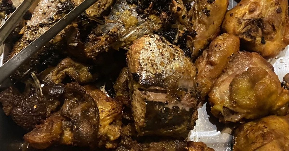 Ayam, Ikan, Tahu, Tempe Ungkep Goreng
