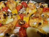 Muslitos de pollo al horno