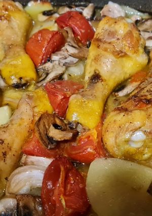 Foto principal de Muslitos de pollo al horno