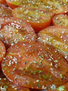 Una foto de Tomates asados
