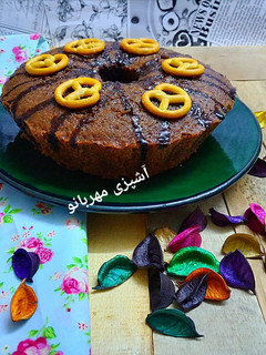 عکسی از دستور کیک نسکافه ای