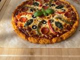 Pizza de zanahoria