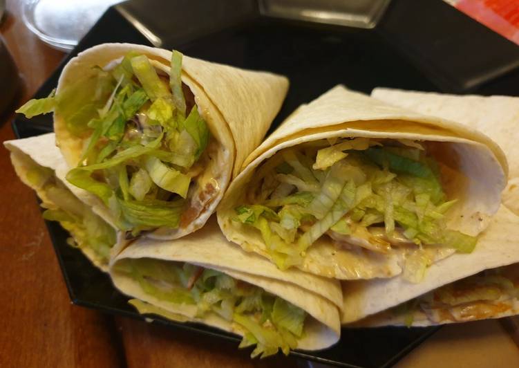 La Recette Pas à Pas Wrap en cône