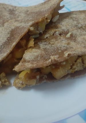 Una foto de Fajita de zucchini