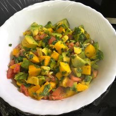 A picture of Mango-Avocado Salsa.