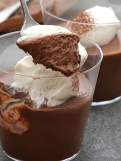 صورة لوصفة موس الشوكولاتة Chocolate Mousse