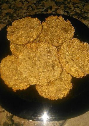 Una foto de Galletitas de avena y banana con pocos ingredientes
