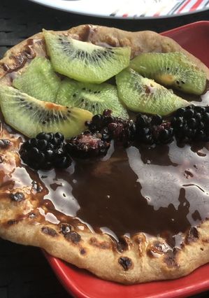 Una foto de Panqueques de banana (con opción vegana)