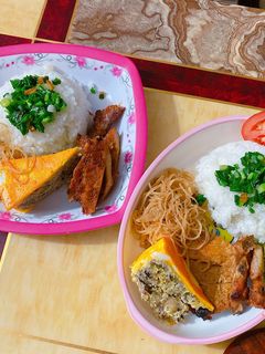 Hình của món Chả trứng hấp ăn cơm tấm.