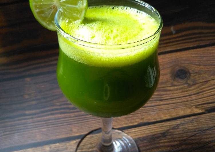 Resep Green Juice Pokcoy Super Enak