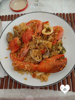 Una foto de Paella de Marisco