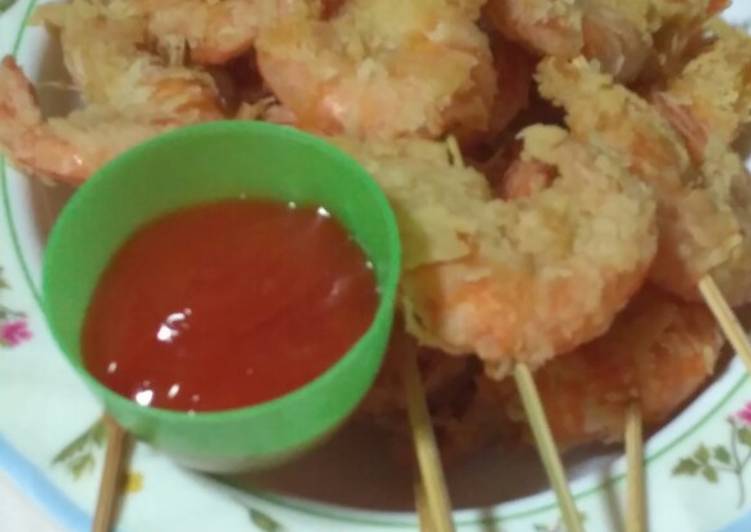 Sate Udang Sederhana