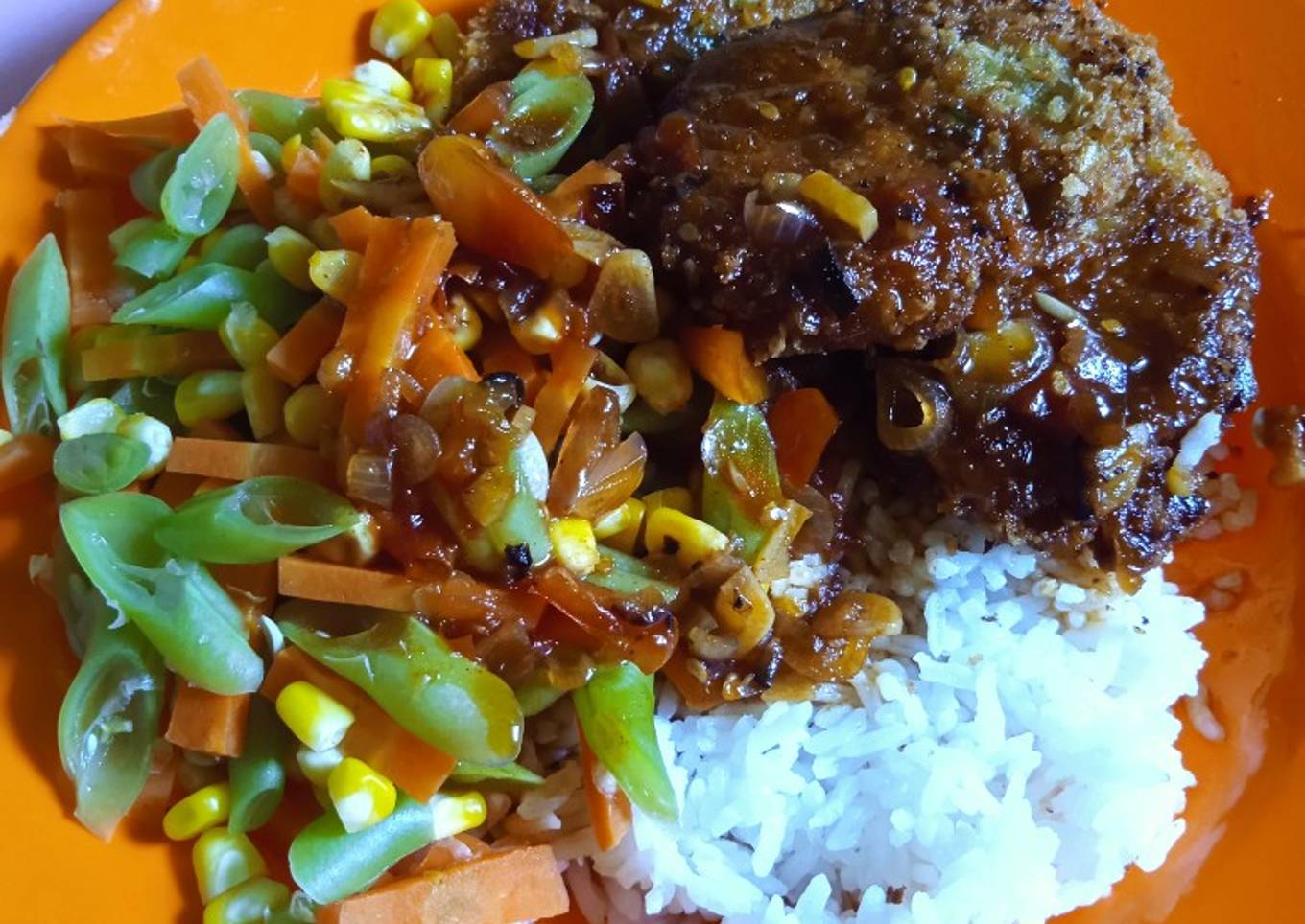 Simple tahu katsu