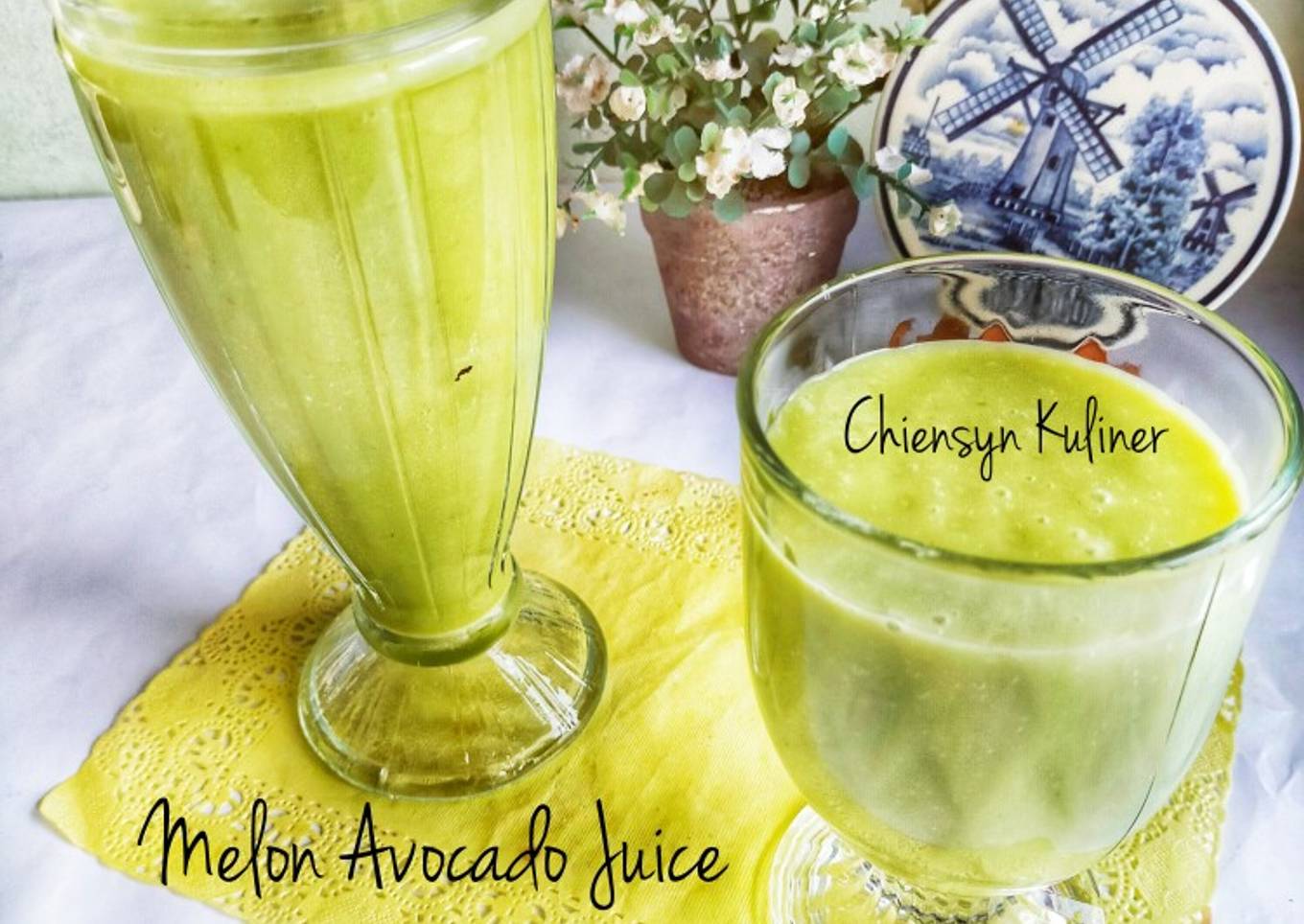 Melon Avocado Juice