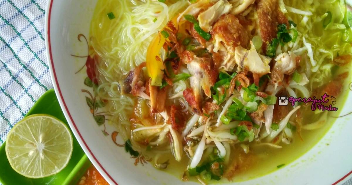 Resep Resep Soto Ayam Kuah Bening Segar Ringan Oleh Rika - Cookpad