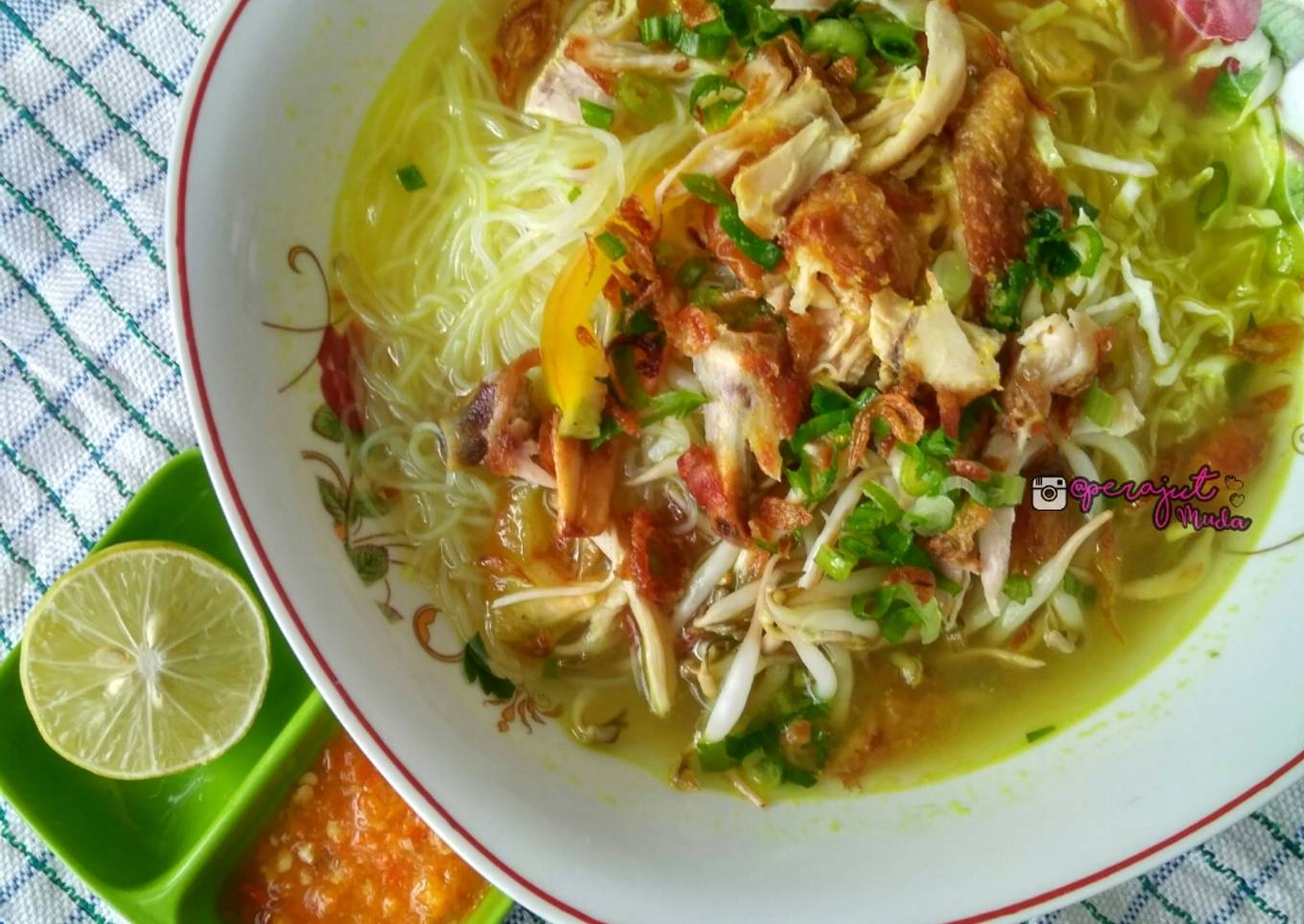 Resep Soto Ayam kuah Bening Segar Ringan