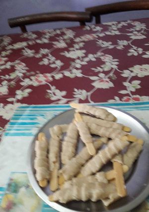 A picture of Soya chaap stick.