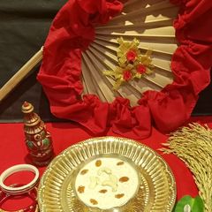 A picture of Date Palm Jaggery Rice Kheer.