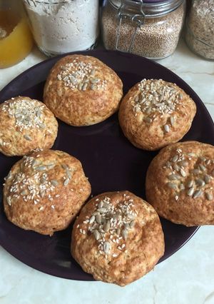 Zabos-túrós puffancsok recept fotója