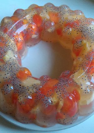 Foto resep Puding buah