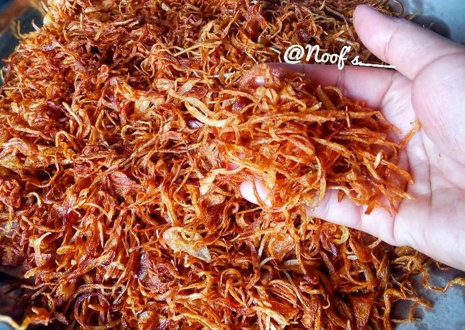 Resep Bawang Goreng Renyah oleh Noof's Kitchen Cookpad