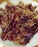 Ếch đồng rang muối