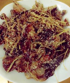 ếch đồng rang muối