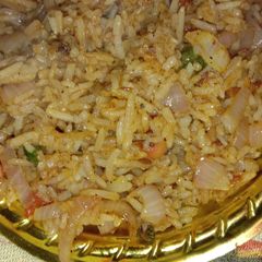 A picture of Leftover Tadka Rice.