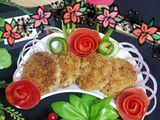 Chicken & potato cutlets