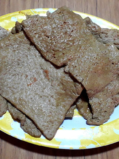Una foto de Seitán o carne vegana