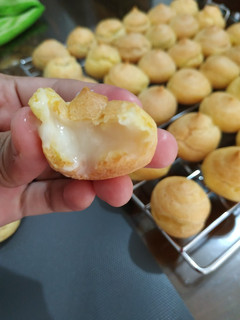 Foto resep Kue soes mini isi vla