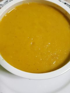 Una foto de Crema de judías verdes