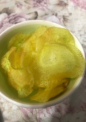 عکسی از دستور چیپس‌ خونگی