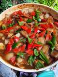 Lemak Babi Saus Inggris