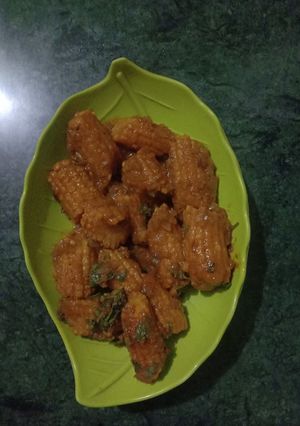 A picture of Baby corn masala.