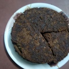 A picture of Eggless Chocolate Cake.