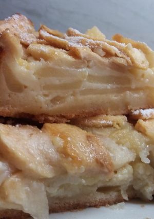 Una foto de Tarta de manzana