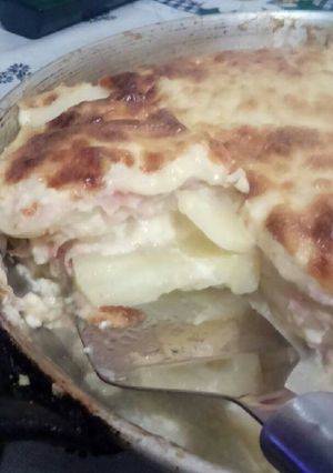 Una foto de Lasagna de papa