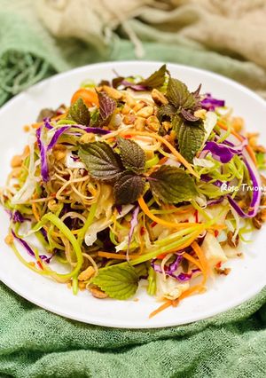 Hình của món Gỏi Ngũ Sắc.