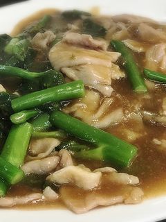 รูปของ ผัดคะน้าฮ่องกงหมูนุ่ม #กินผักรักสุขภาพ 4