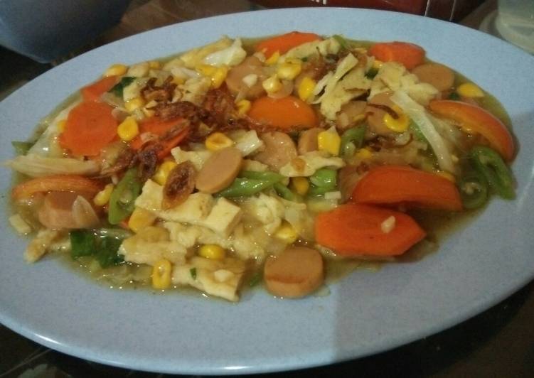 Resep Capcay &#34;nyemek&#34; Sederhana yang enak