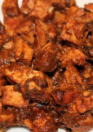 A picture of Korean Chicken.