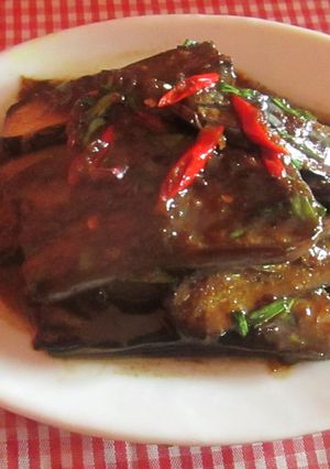 Foto resep Terong ungu bumbu kecap