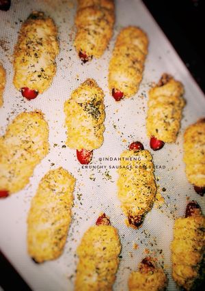 Foto resep Crunchy sausage rollbread